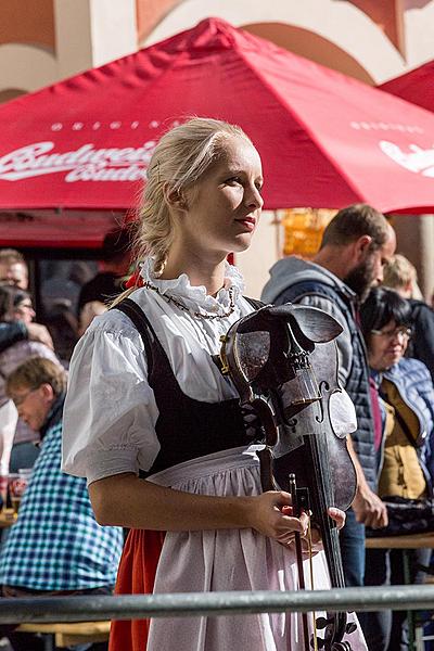 St.-Wenzels-Fest und Internationales Folklorefestival 2018 in Český Krumlov, Samstag 29. September 2018