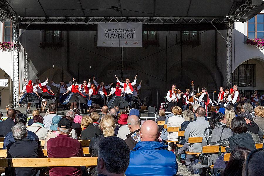 Saint Wenceslas Celebrations and International Folk Music Festival 2018 in Český Krumlov, Saturday 29th September 2017