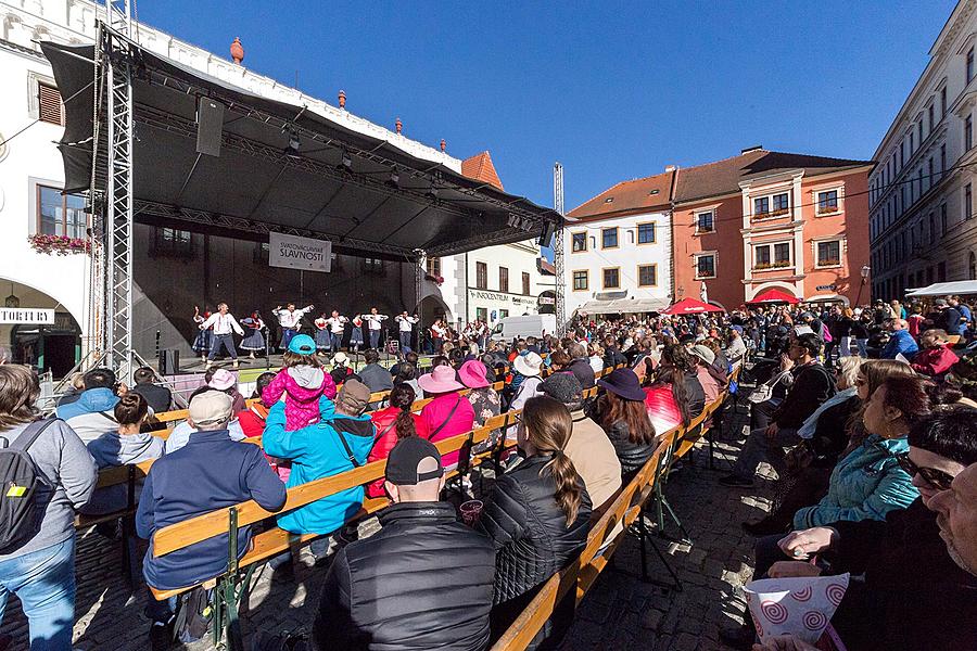 St.-Wenzels-Fest und Internationales Folklorefestival 2018 in Český Krumlov, Samstag 29. September 2018