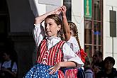 Svatováclavské slavnosti a Mezinárodní folklórní festival 2018 v Českém Krumlově, sobota 29. září 2018, foto: Lubor Mrázek