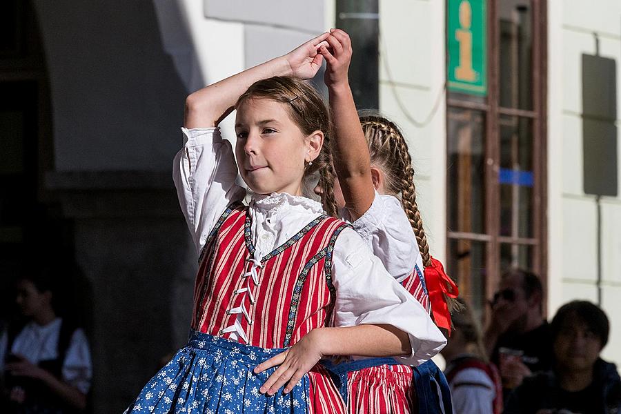 Svatováclavské slavnosti a Mezinárodní folklórní festival 2018 v Českém Krumlově, sobota 29. září 2018