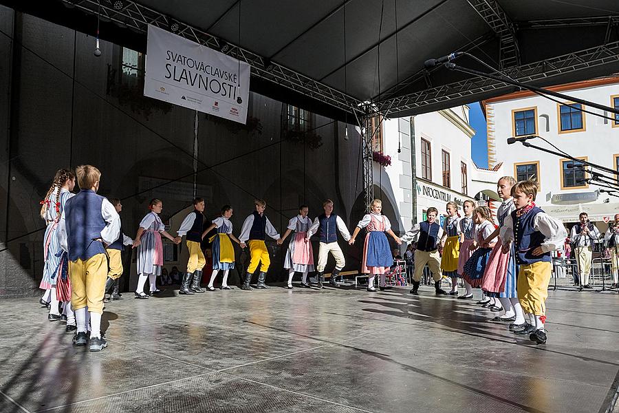 Svatováclavské slavnosti a Mezinárodní folklórní festival 2018 v Českém Krumlově, sobota 29. září 2018