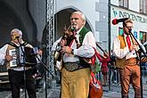 Svatováclavské slavnosti a Mezinárodní folklórní festival 2018 v Českém Krumlově, sobota 29. září 2018, foto: Lubor Mrázek