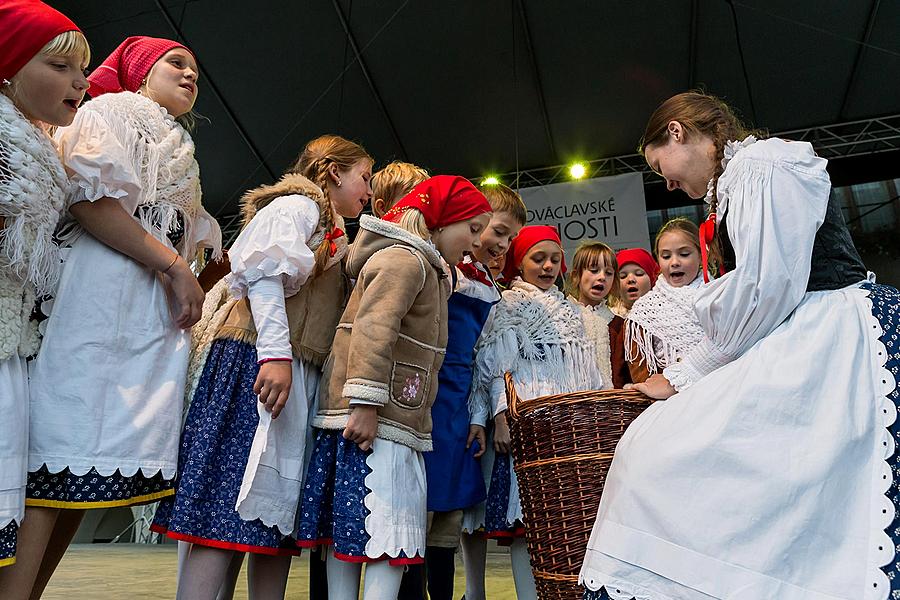 St.-Wenzels-Fest und Internationales Folklorefestival 2018 in Český Krumlov, Samstag 29. September 2018