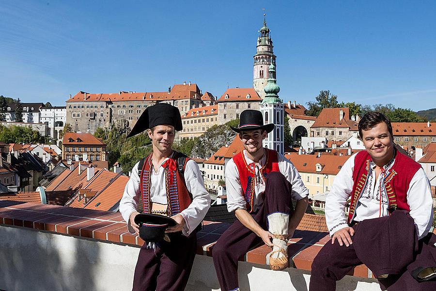 St.-Wenzels-Fest und Internationales Folklorefestival 2018 in Český Krumlov, Samstag 29. September 2018