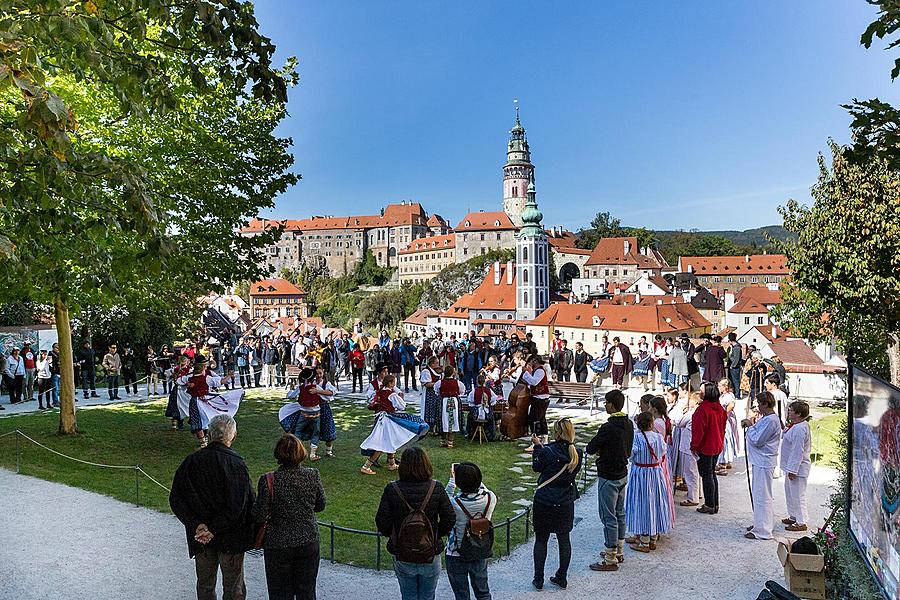 Svatováclavské slavnosti a Mezinárodní folklórní festival 2018 v Českém Krumlově, sobota 29. září 2018