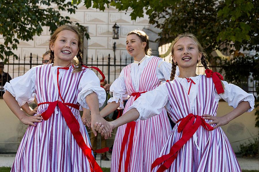 St.-Wenzels-Fest und Internationales Folklorefestival 2018 in Český Krumlov, Samstag 29. September 2018