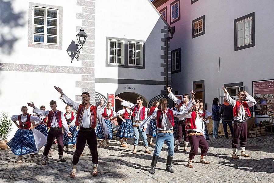 St.-Wenzels-Fest und Internationales Folklorefestival 2018 in Český Krumlov, Samstag 29. September 2018