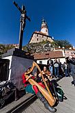 Svatováclavské slavnosti a Mezinárodní folklórní festival 2018 v Českém Krumlově, sobota 29. září 2018, foto: Lubor Mrázek