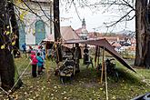 Oslava 100 let republiky v Českém Krumlově, Vojáci velké války v Českém Krumlově - park za Městským divadlem Český Krumlov, 28.10.2018, foto: Lubor Mrázek