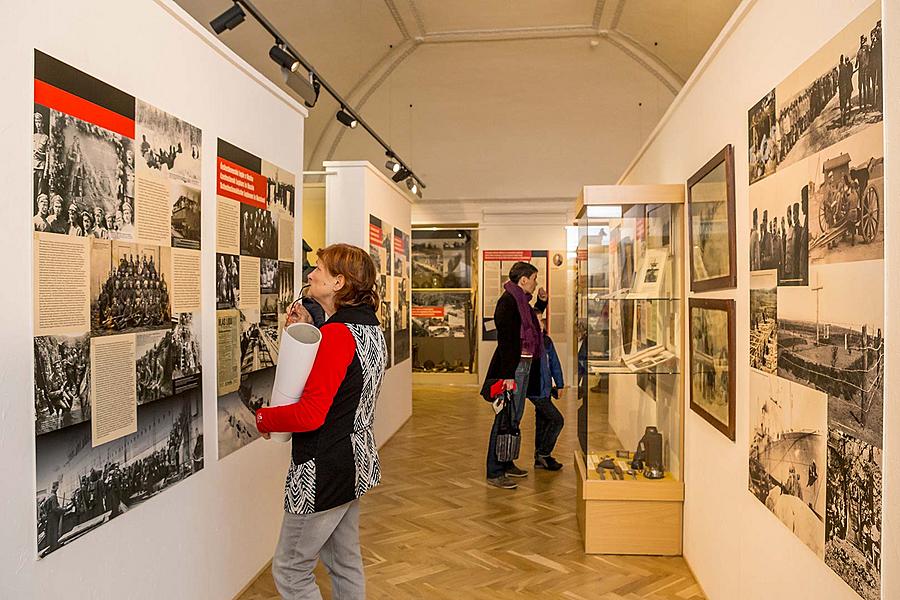 Oslava 100 let republiky v Českém Krumlově, Od velké války k republice - Regionální muzeum v Českém Krumlově, 28.10.2018