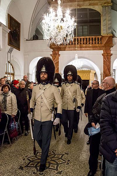 Oslava 100 let republiky v Českém Krumlově, slavnostní koncert 100 let od rozeznění varhan klášterního kostela českou státní hymnou, 28.10.2018