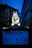 1. Adventssontag - Musikalisch-poetische Eröffnung des Advents Verbunden mit der Beleuchtung des Weihnachtsbaums, Český Krumlov 2.12.2018, Foto: Lubor Mrázek