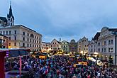 1. adventní neděle - hudebně poetické otevření Adventu spojené s rozsvícením vánočního stromu, Český Krumlov 2.12.2018, foto: Lubor Mrázek