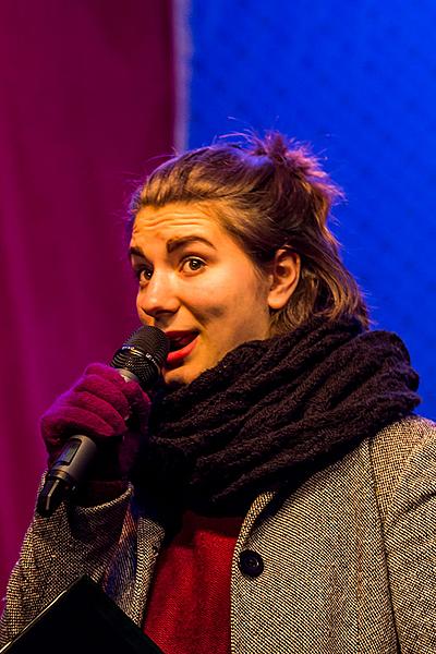 1. Adventssontag - Musikalisch-poetische Eröffnung des Advents Verbunden mit der Beleuchtung des Weihnachtsbaums, Český Krumlov 2.12.2018