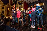 1. Adventssontag - Musikalisch-poetische Eröffnung des Advents Verbunden mit der Beleuchtung des Weihnachtsbaums, Český Krumlov 2.12.2018, Foto: Lubor Mrázek