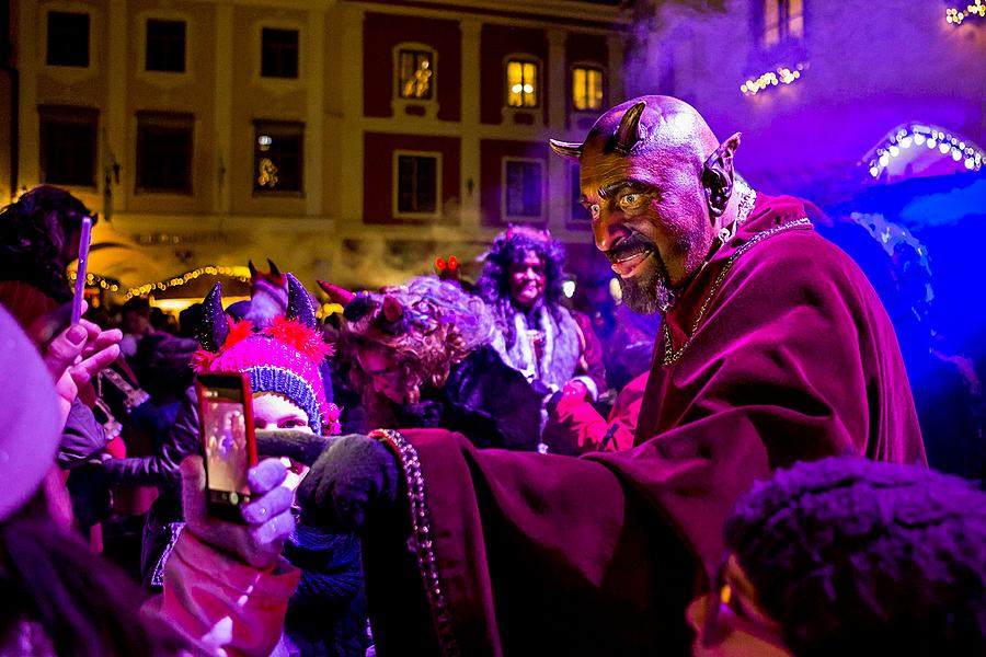 Nikolausbescherung 5.12.2018, Advent und Weihnachten in Český Krumlov