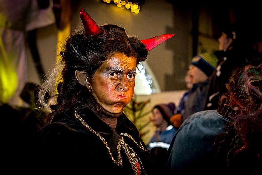 Nikolausbescherung 5.12.2018, Advent und Weihnachten in Český Krumlov