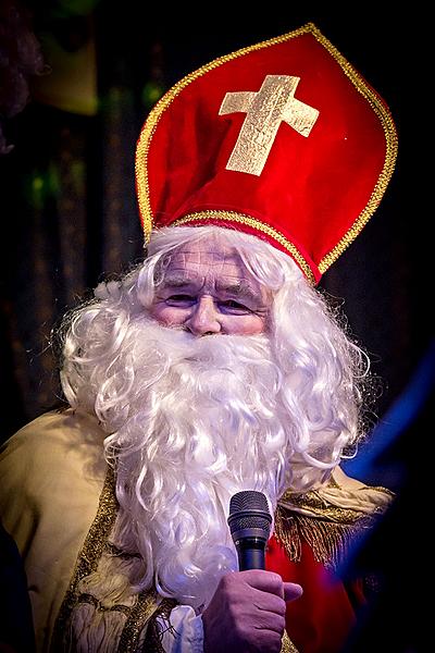 Nikolausbescherung 5.12.2018, Advent und Weihnachten in Český Krumlov