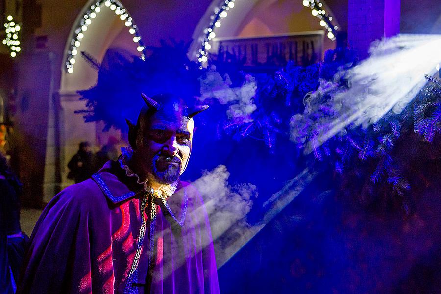 Nikolausbescherung 5.12.2018, Advent und Weihnachten in Český Krumlov