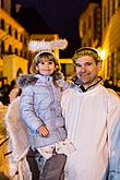 Angelic Procession Through Town Český Krumlov 7.12.2018, photo by: Lubor Mrázek