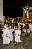 Andělský průvod městem Český Krumlov 7.12.2018, foto: Lubor Mrázek