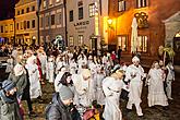 Angelic Procession Through Town Český Krumlov 7.12.2018, photo by: Lubor Mrázek