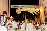 Angelic Procession Through Town Český Krumlov 7.12.2018, photo by: Lubor Mrázek