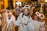 Angelic Procession Through Town Český Krumlov 7.12.2018, photo by: Lubor Mrázek