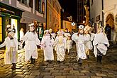 Angelic Procession Through Town Český Krumlov 7.12.2018, photo by: Lubor Mrázek