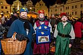 Baby Jesus Postal Office at U Zlatého Anděla and arrival of the White Lady, 9.12.2018, photo by: Lubor Mrázek