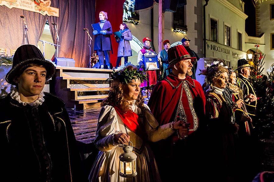 Baby Jesus Postal Office at U Zlatého Anděla and arrival of the White Lady, 9.12.2018