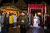 Baby Jesus Postal Office at U Zlatého Anděla and arrival of the White Lady, 9.12.2018, photo by: Lubor Mrázek