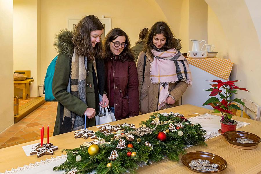 Andělské adventní Kláštery Český Krumlov, prosinec 2018