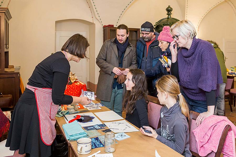 Andělské adventní Kláštery Český Krumlov, prosinec 2018