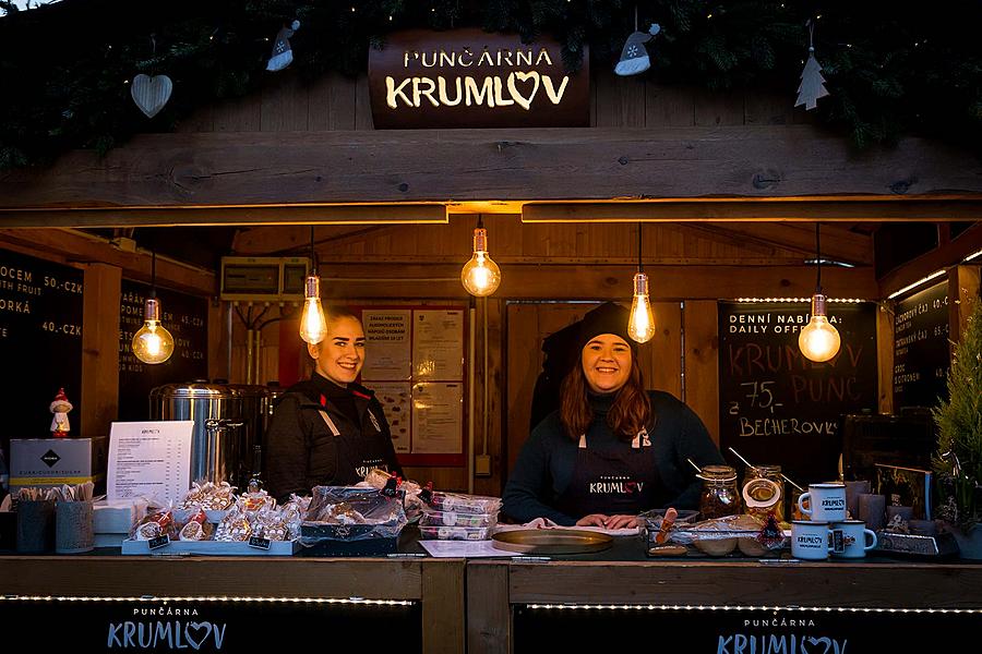 Christmas Market Český Krumlov, December 2018