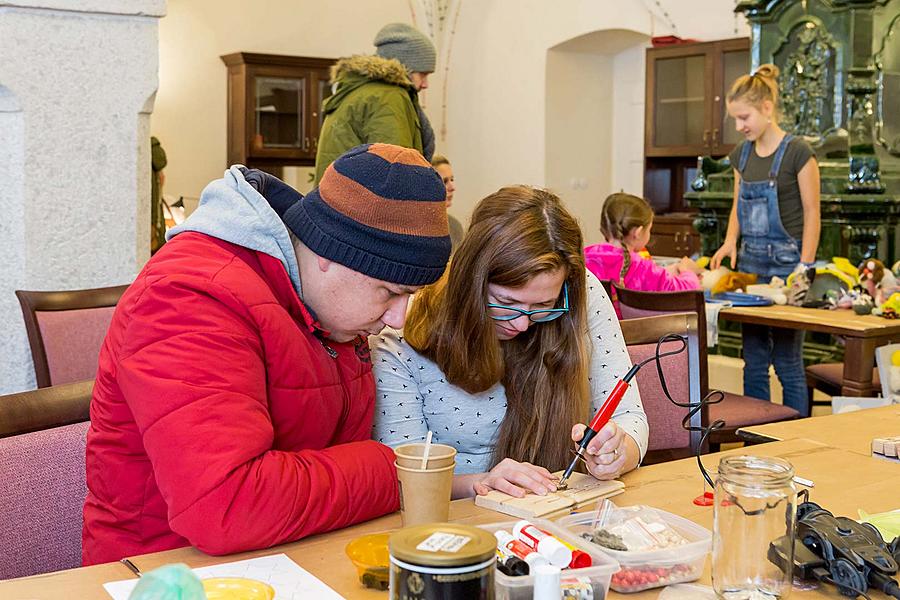 Andělské adventní Kláštery Český Krumlov, prosinec 2018