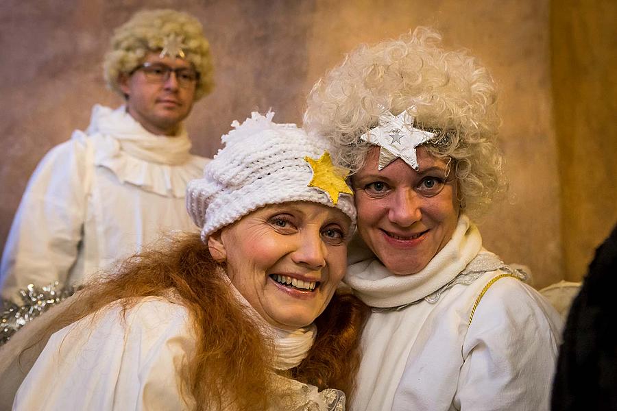 Lebende Krippe, 23.12.2018, Advent und Weihnachten in Český Krumlov