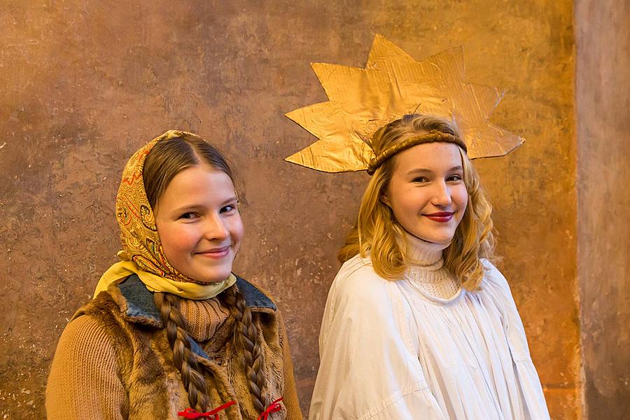 Live Nativity Scene, 23.12.2018, Advent and Christmas in Český Krumlov