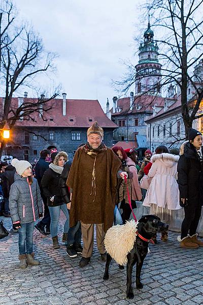 Lebende Krippe, 23.12.2018, Advent und Weihnachten in Český Krumlov