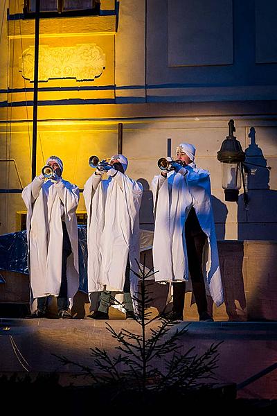 Live Nativity Scene, 23.12.2018, Advent and Christmas in Český Krumlov