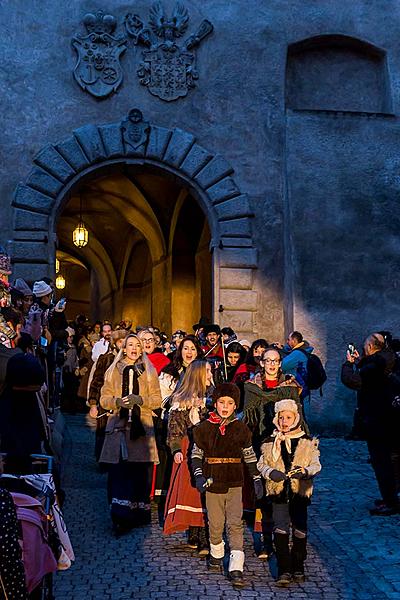 Live Nativity Scene, 23.12.2018, Advent and Christmas in Český Krumlov