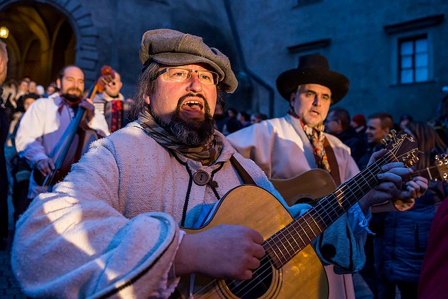 Live Nativity Scene, 23.12.2018, Advent and Christmas in Český Krumlov