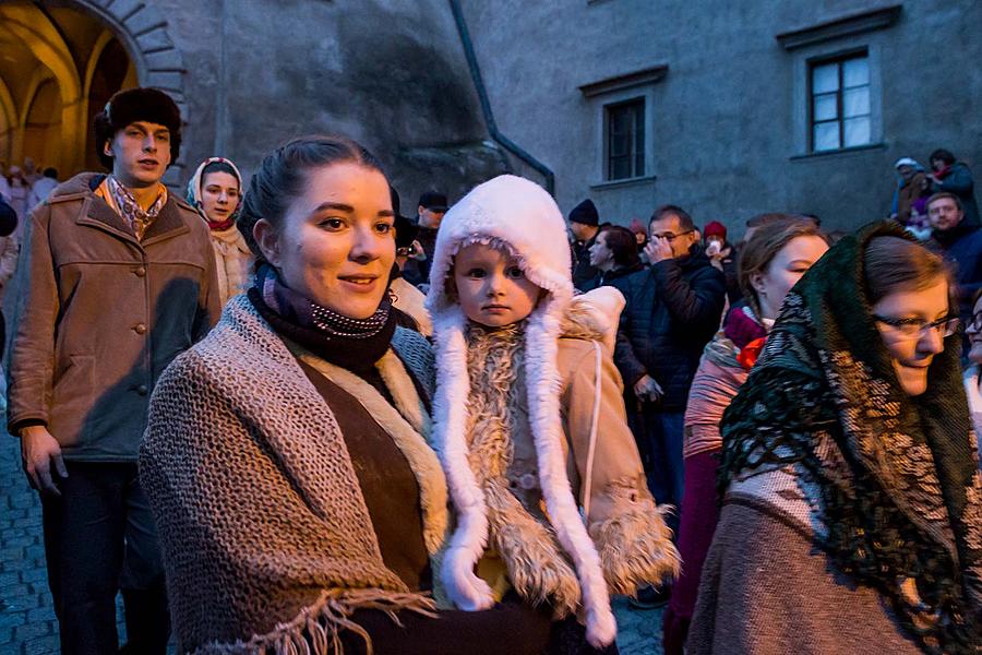 Živý Betlém, 23.12.2018, Advent a Vánoce v Českém Krumlově