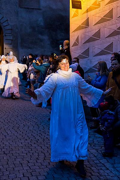 Lebende Krippe, 23.12.2018, Advent und Weihnachten in Český Krumlov