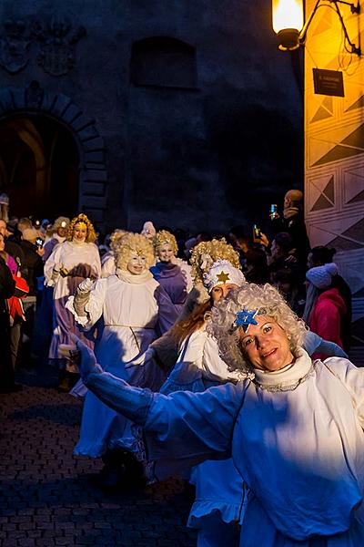 Live Nativity Scene, 23.12.2018, Advent and Christmas in Český Krumlov