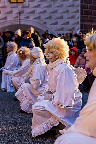 Live Nativity Scene, 23.12.2018, Advent and Christmas in Český Krumlov