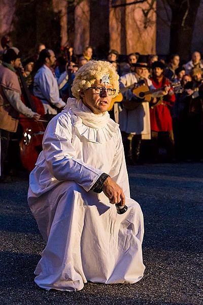 Live Nativity Scene, 23.12.2018, Advent and Christmas in Český Krumlov