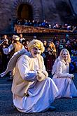 Lebende Krippe, 23.12.2018, Advent und Weihnachten in Český Krumlov, Foto: Lubor Mrázek