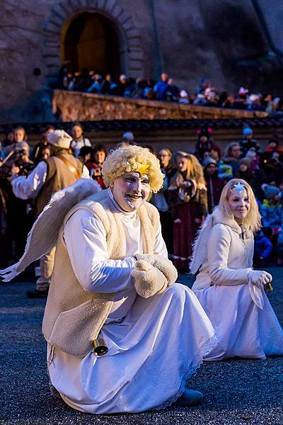 Live Nativity Scene, 23.12.2018, Advent and Christmas in Český Krumlov